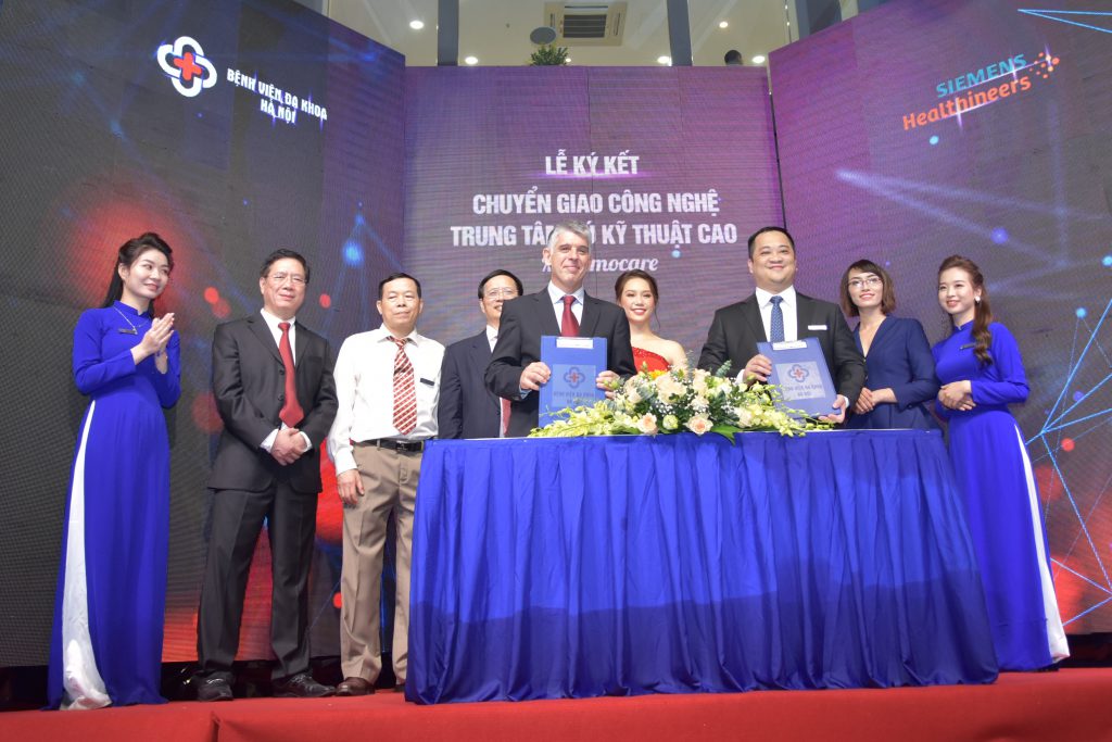 Vietart tổ chức thành công Lễ ra mắt Hệ thống trung tâm kỹ thuật cao tại Bệnh viện đa khoa Hà Nội